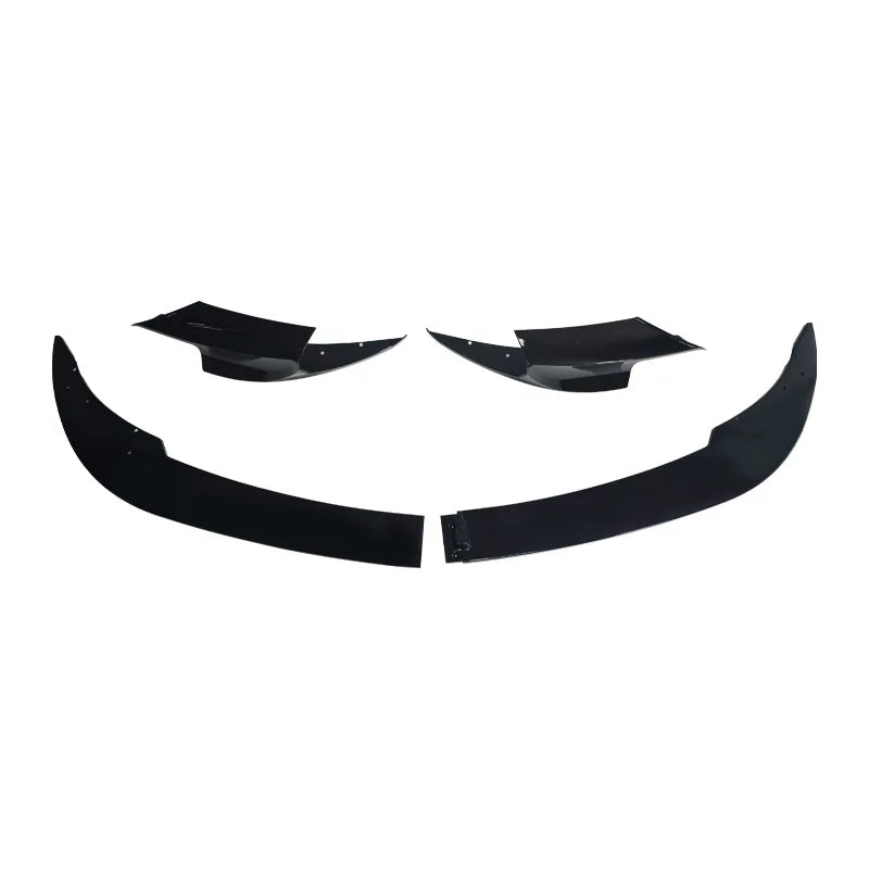 For BMW F10 M5 Mp Style 4PCS 2010 2017 Front Bumper Lip Diffuser