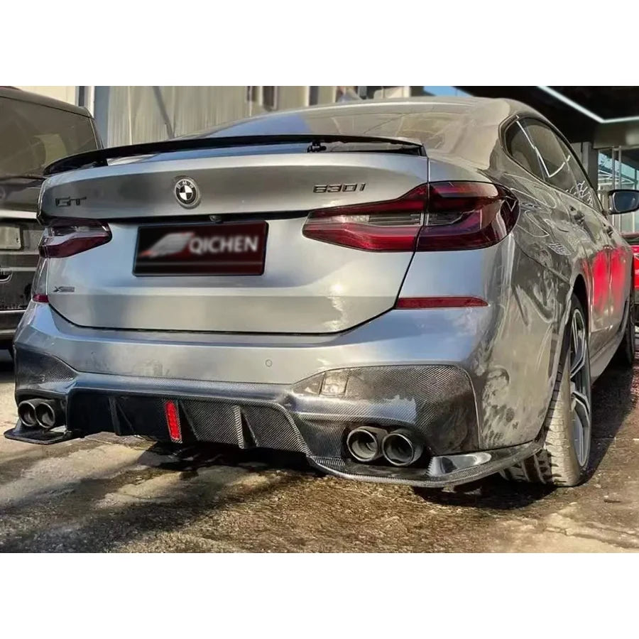 For BMW 6 Series Gt G32 630 640 6GT Carbon Fiber Back Lip Rear