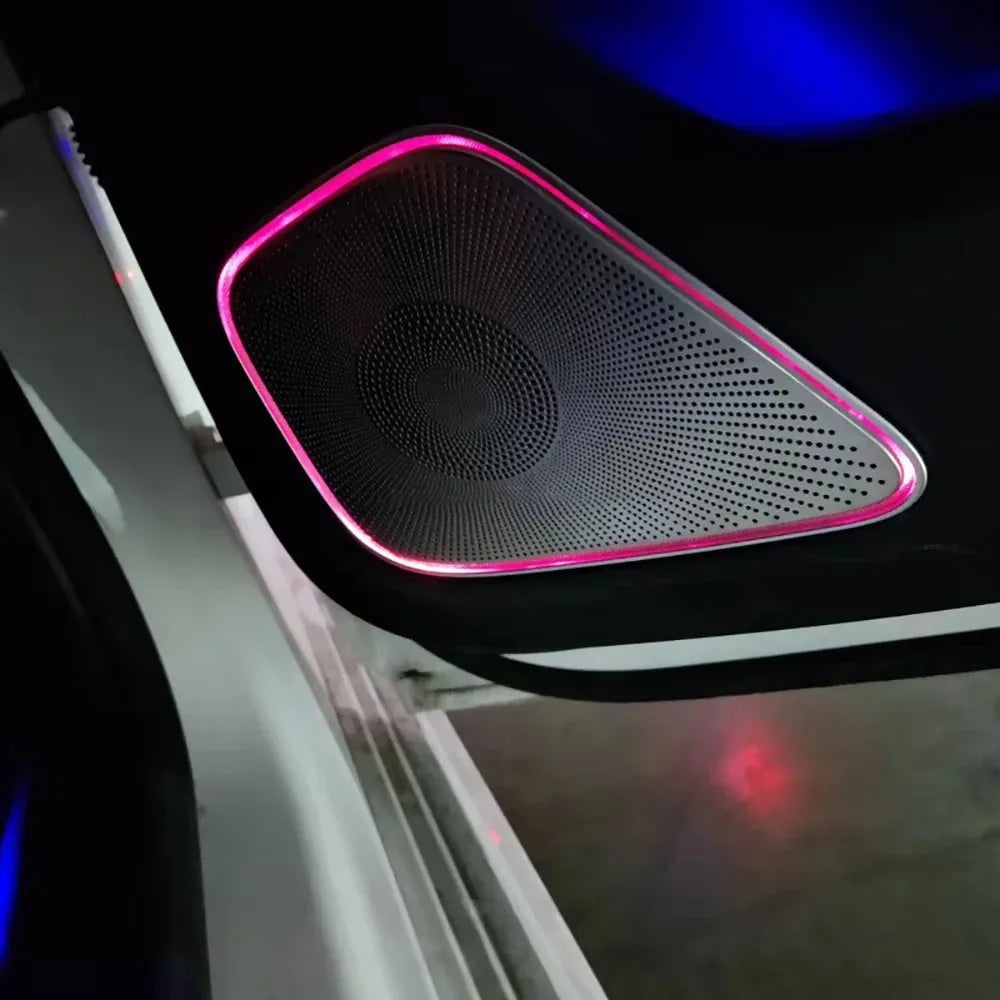 64-color Midrange Speaker Cover Ambient Compatible Mercedes A B