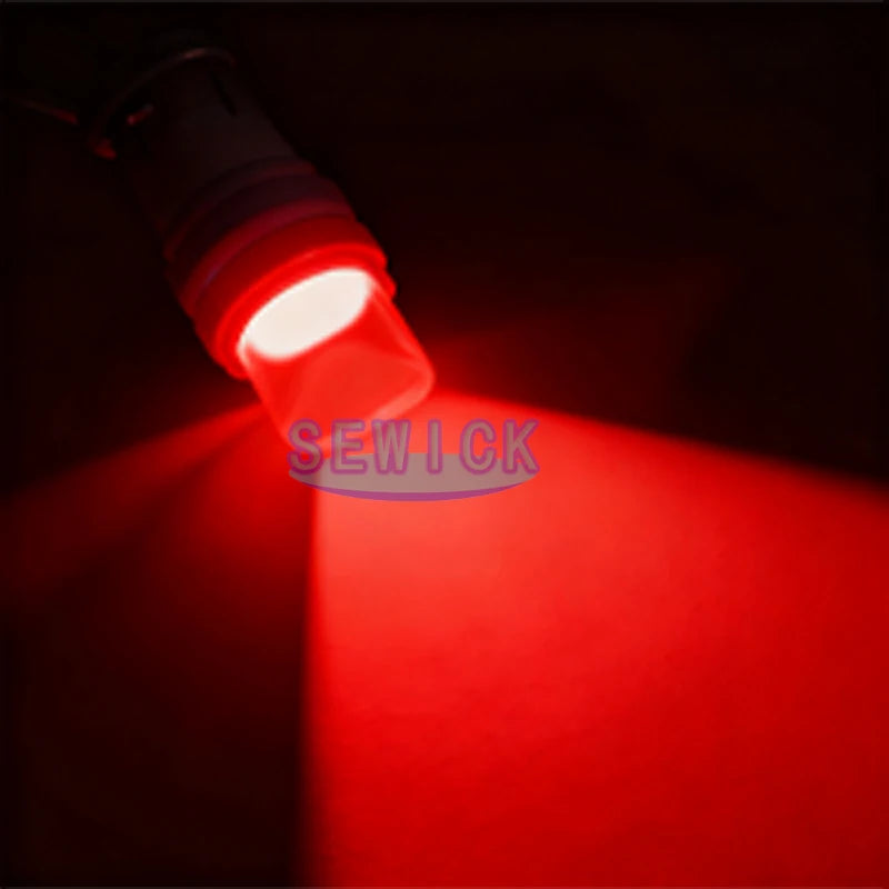 100PCS T10 Ceramic 3D W5W wy5w 192 Tail Side
