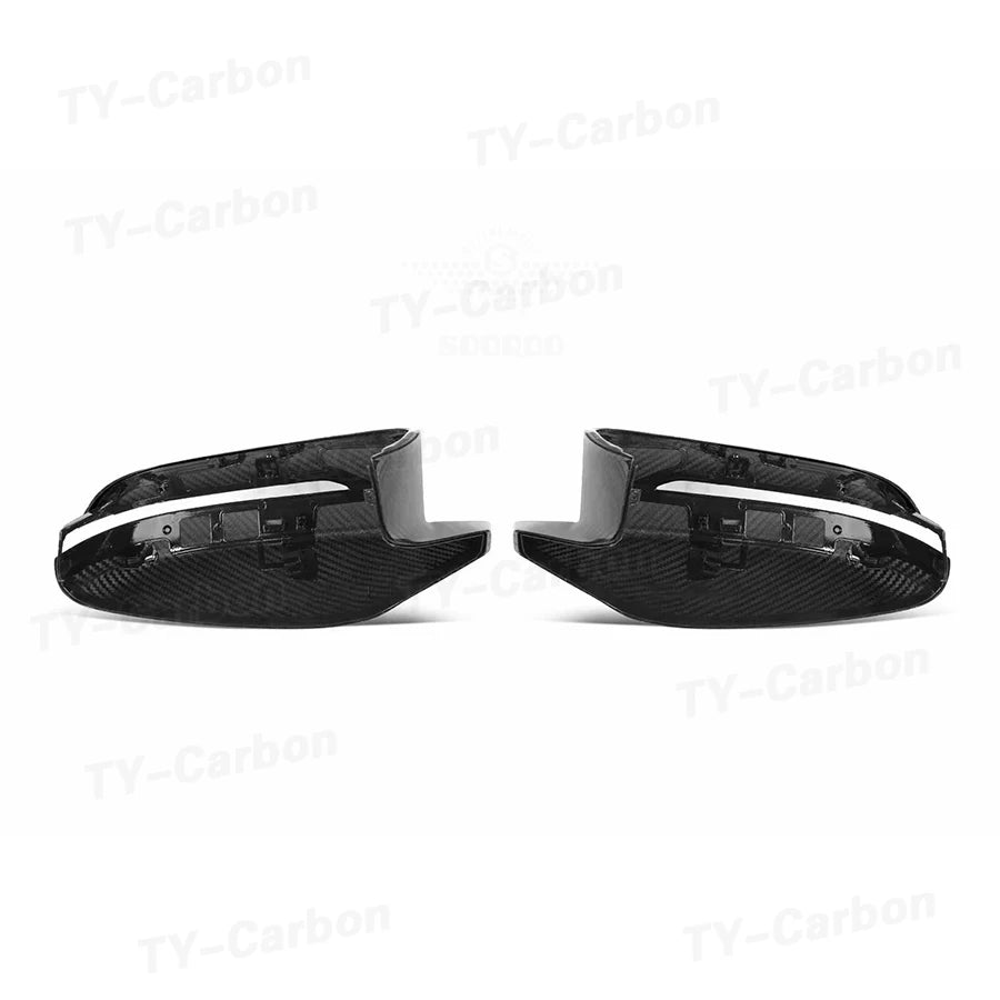 For BMW M2 G87 M3 G80 Real Dry Carbon Fiber Side Door Mirror