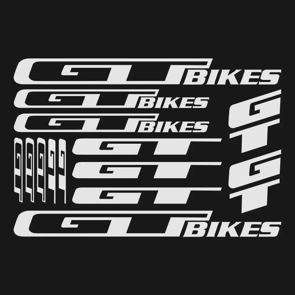 Sticker Gt Bikes Bicycle Stickers Sheet Frame Cycle Cycling
