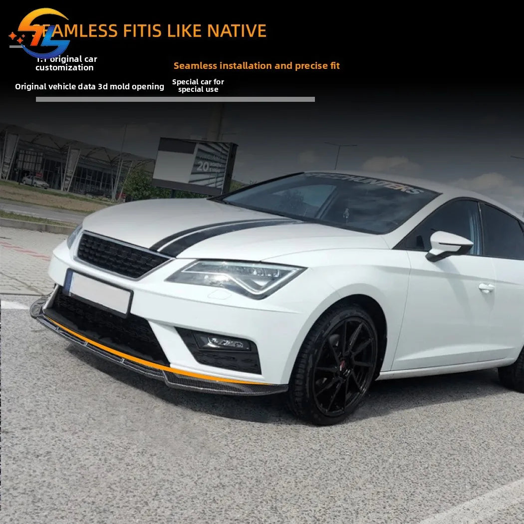 For SEAT Leon MK3.5 Standard 2017 2018 2019 Front Lip Shovel
