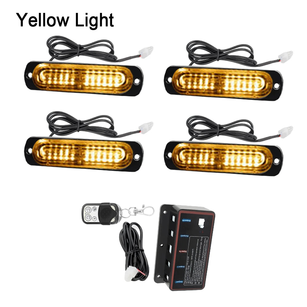 Suitable Cars Motorcycles Flashing Strobe Trailers Etc Trucks