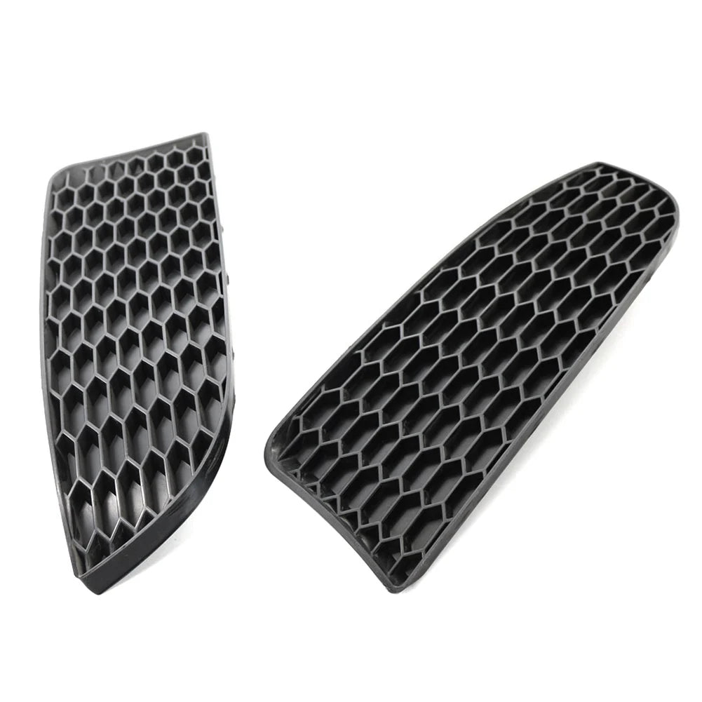 For BMW 3 Series E90 E92 2PCS Front Bumper Lower Grille Black
