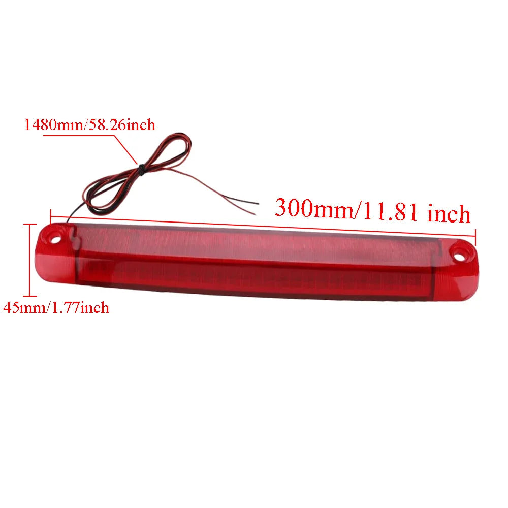 12V 18LED Mount 3RD Brake Tail Third Stop Reversing