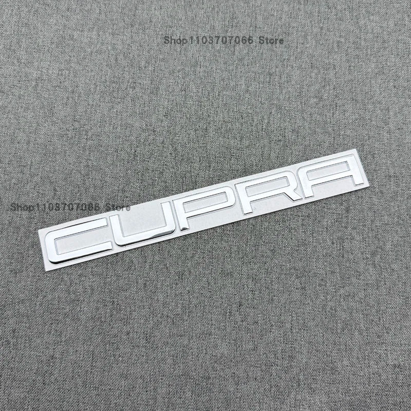 For Cupra Formentor Cupra Leon Born 3D Rear Trunk Words Letters