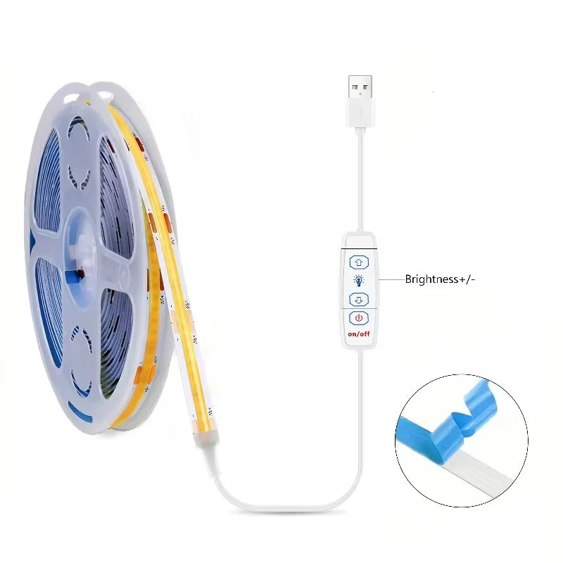For Space Lighting Cabinet Kitchen Roll Strip three-key Dimmer