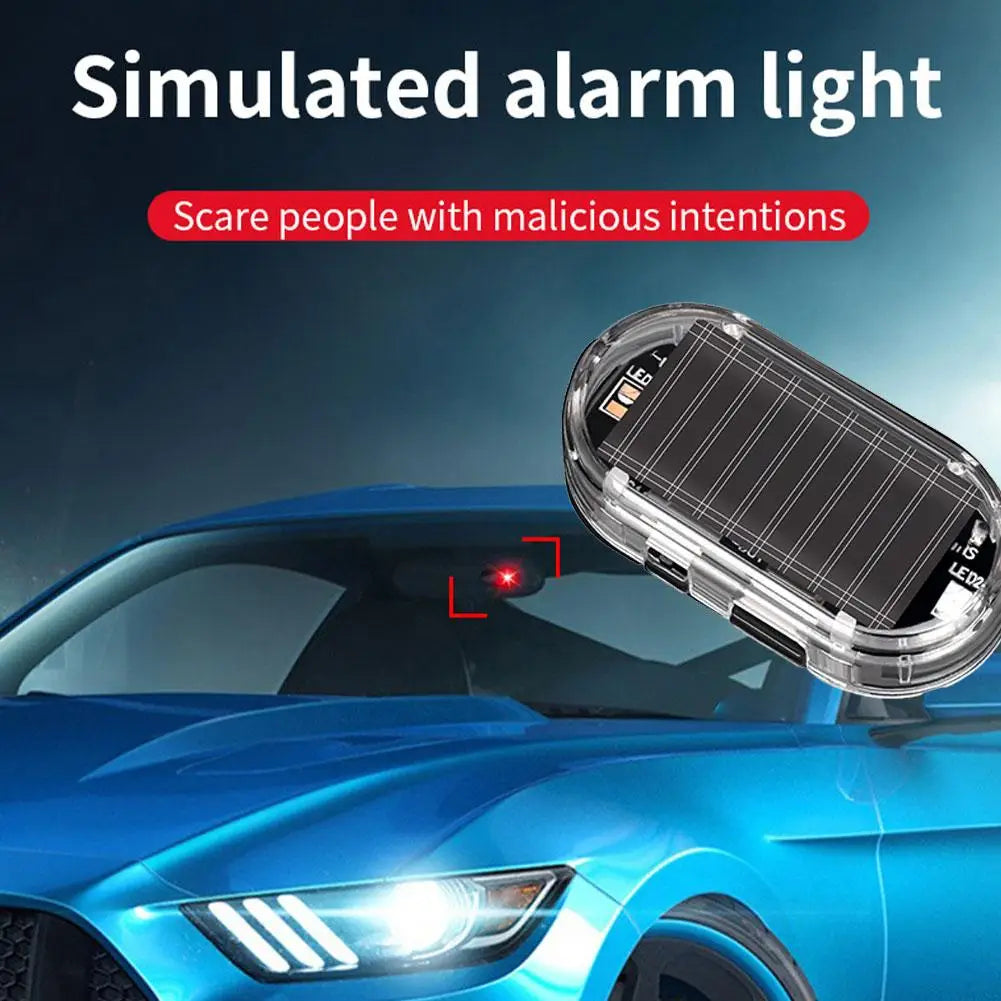 solar-powered anti-theft Warning Simulate Wireless Charging