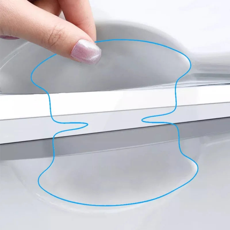 Door Bowl Scratch Resistant Sticker Invisible Transparent Handle