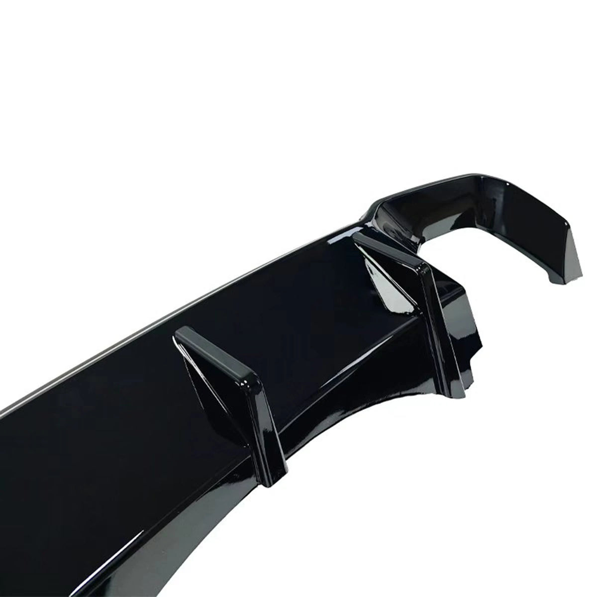 For BMW X5M F85 X6M F86 Gloss Black Tail Rear Bumper Diffuser