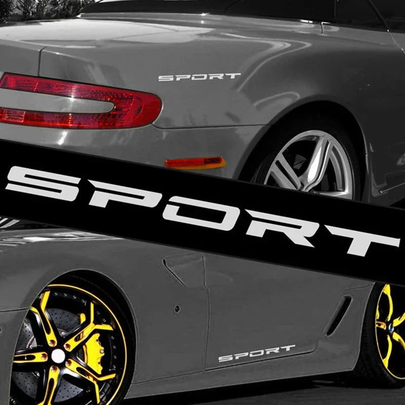 4PC Sport Decal Sticker Wheels Rims Racing Stripes Stickers