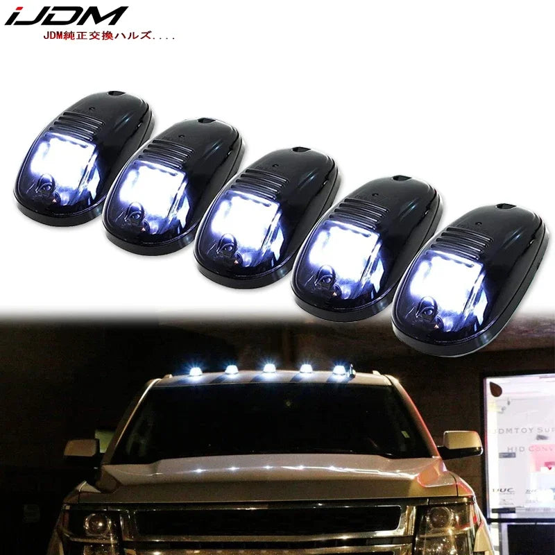 5PCS Cab Roof Marker Running Truck SUV 4X4 Dc