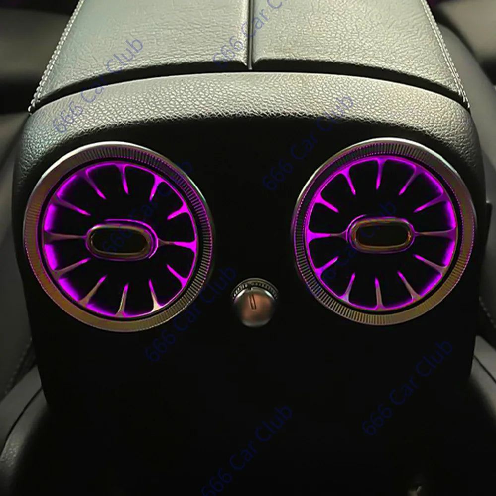 For Mercedes Benz W205 W213 W222 Colour Air Vents W117 W176 X156