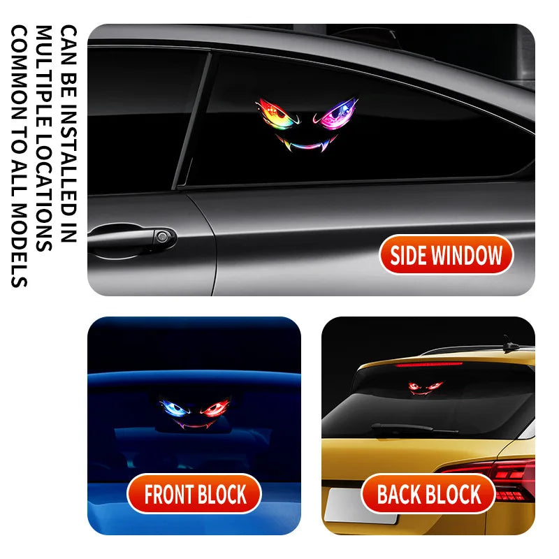 Triangular Window Decor Atmosphere Breathing no-wiring Solar