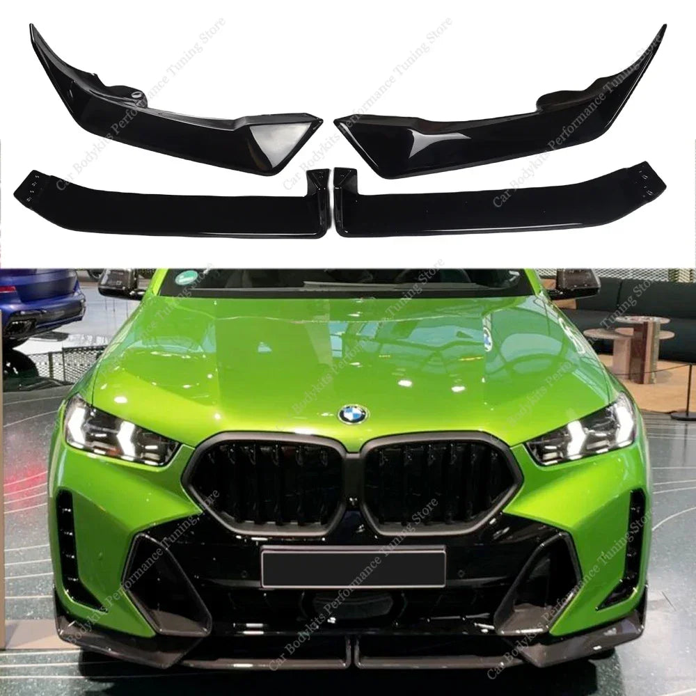 For BMW G06 X6 30D 40I Performance Front Bumper Splitter Lip