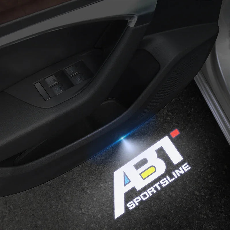 For Abt A6 RS6 S5 S4 2PCS Door Welcome Logo Courtesy Projector