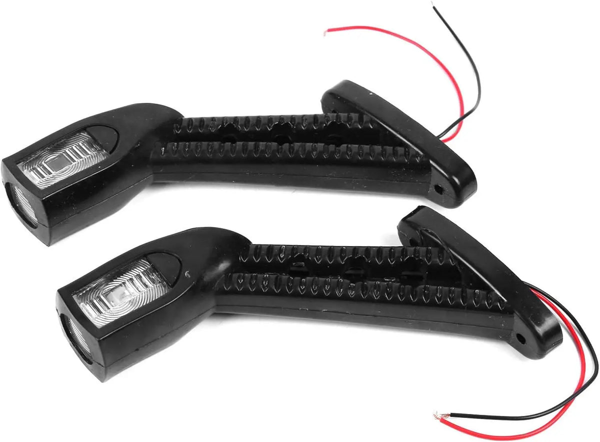 For Trailer 2PCS Side Marker 175MM Height Heavy Duty Rubber Base