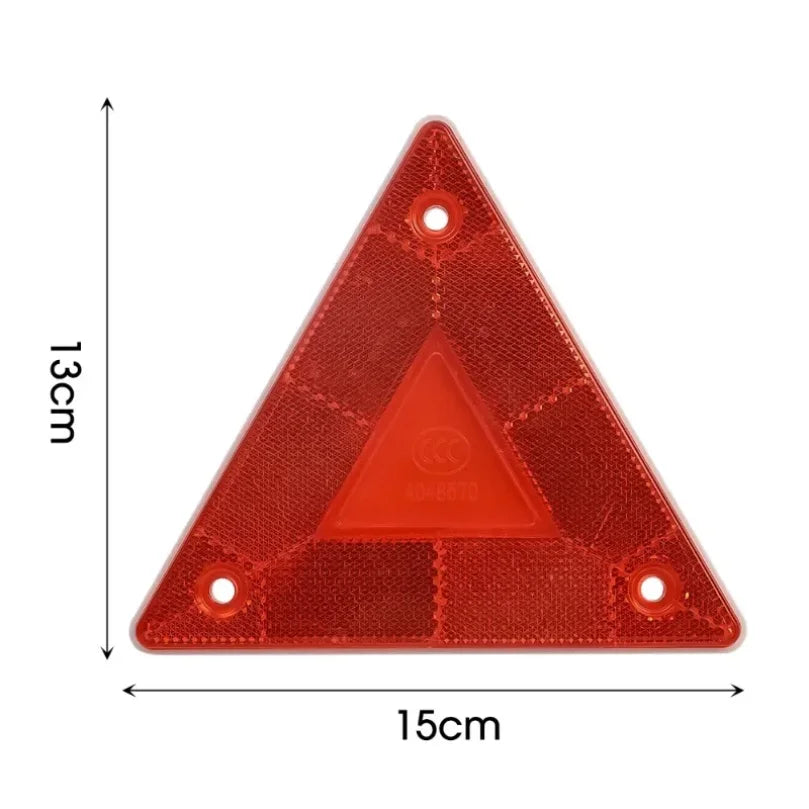For Trailer Rv Board 1PCS Triangle Warning Reflective Strips