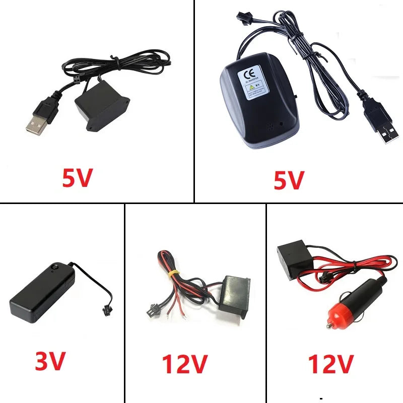 Interior USB Driver Wiring Control Cigarette Drive El Neon