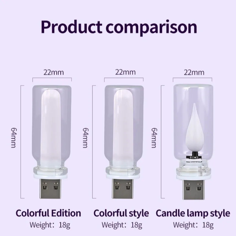 Multicolor Ambient RGB Touch Switch Interior Clear Glass Plug