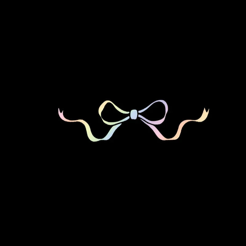 Bow Stickers Window Coquette Trendy Bumper Sticker External