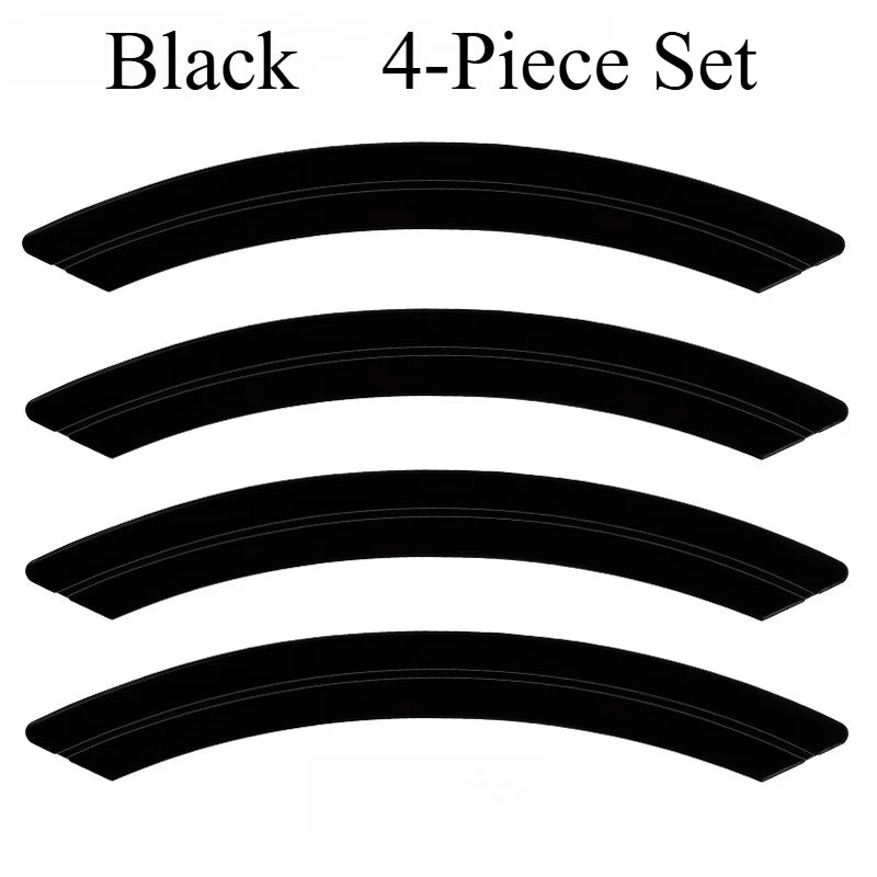 Glossy Wheel Angular anti-collision Scratch Bumper Corrugated