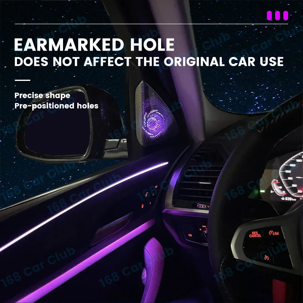For BMW Colour Ambient X3 IX3 X4 G01 G02 Speaker Cover