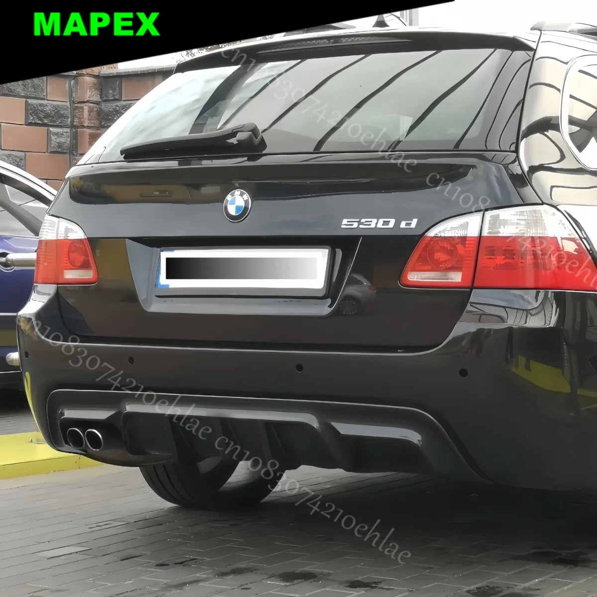 For BMW 5 Series E60 E61 Mp Rear Bumper Splitter Diffuser M Pack