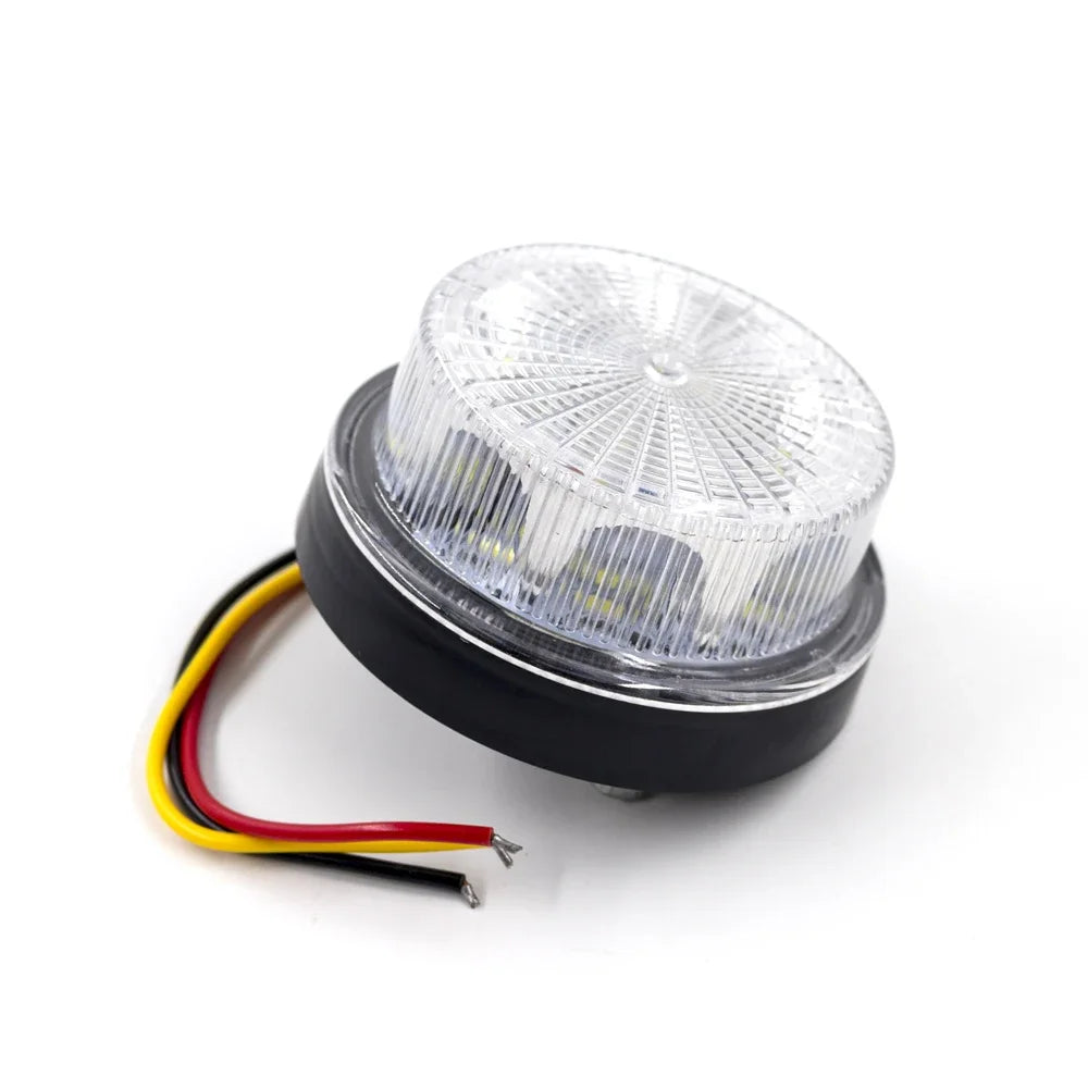 2PCS 12V 24V Modes 12 Warning Emergency Strobe Flashing
