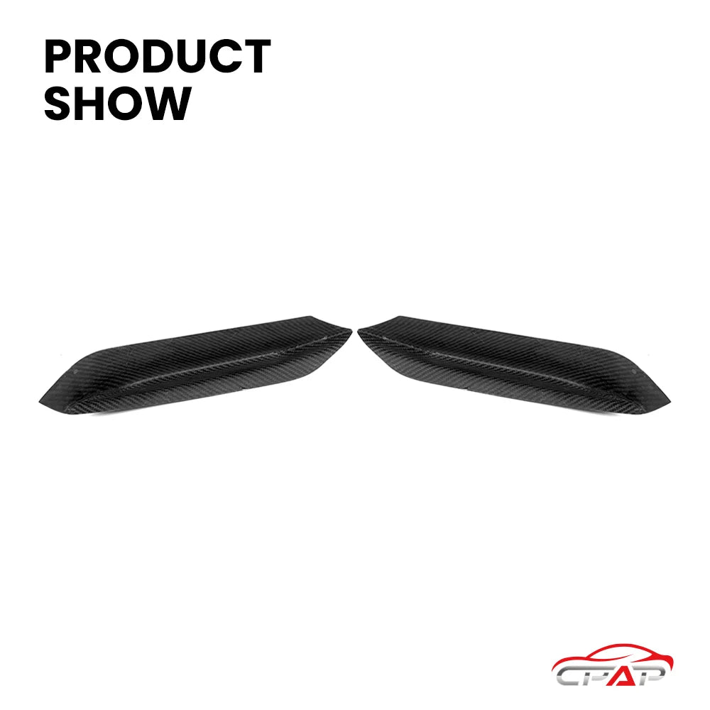 For BMW M3 F80 M4 F82 Real Dry Carbon Fiber Front Upper Splitter