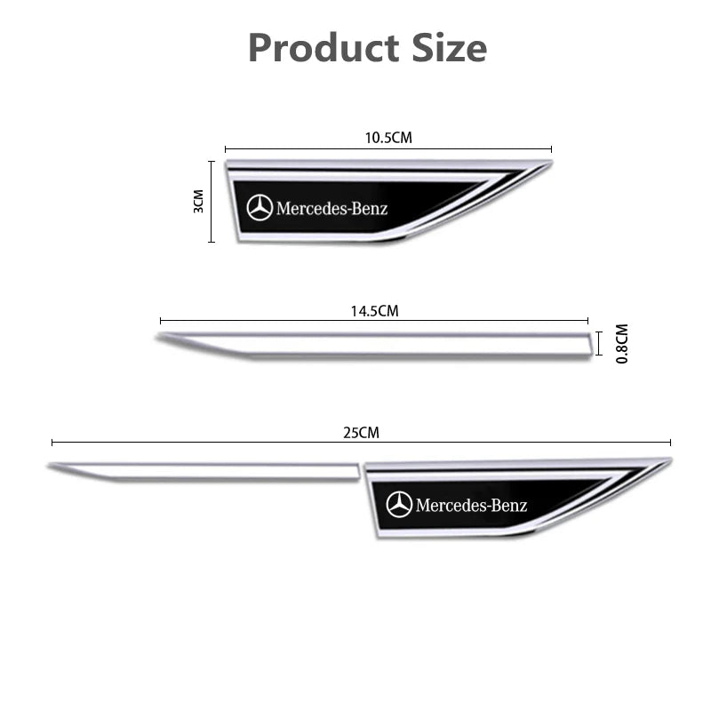 For Mercedes Benz S320 W164 W203 Body Protective Sticker Fender