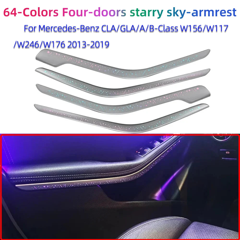 For Mercedes-Benz Cla Gla A B-Class Color four-doors Starry