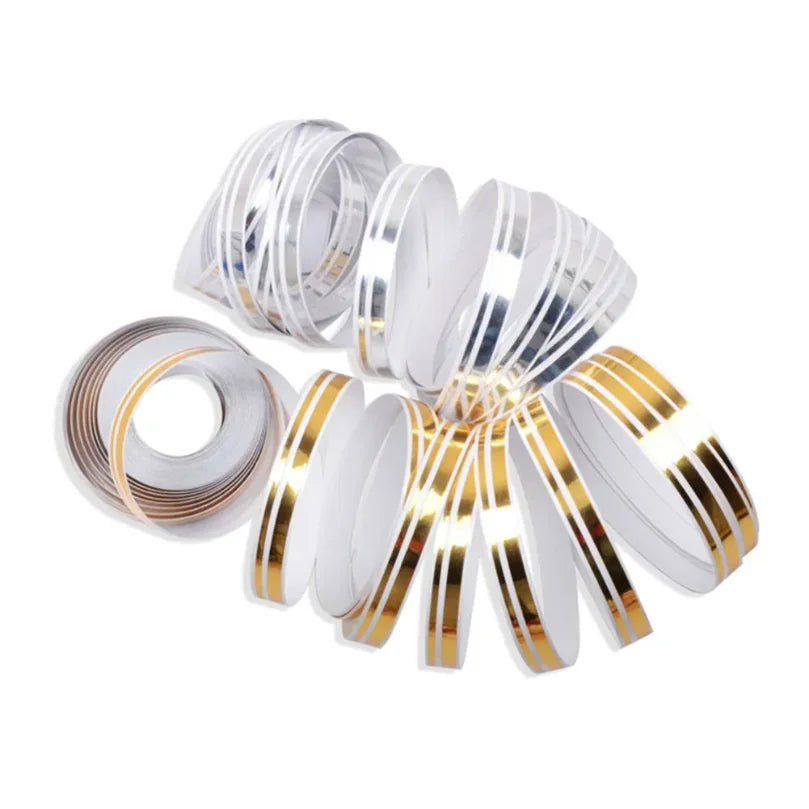 9.8m Roll Striping Pin Stripe Steamline Double Line Tape