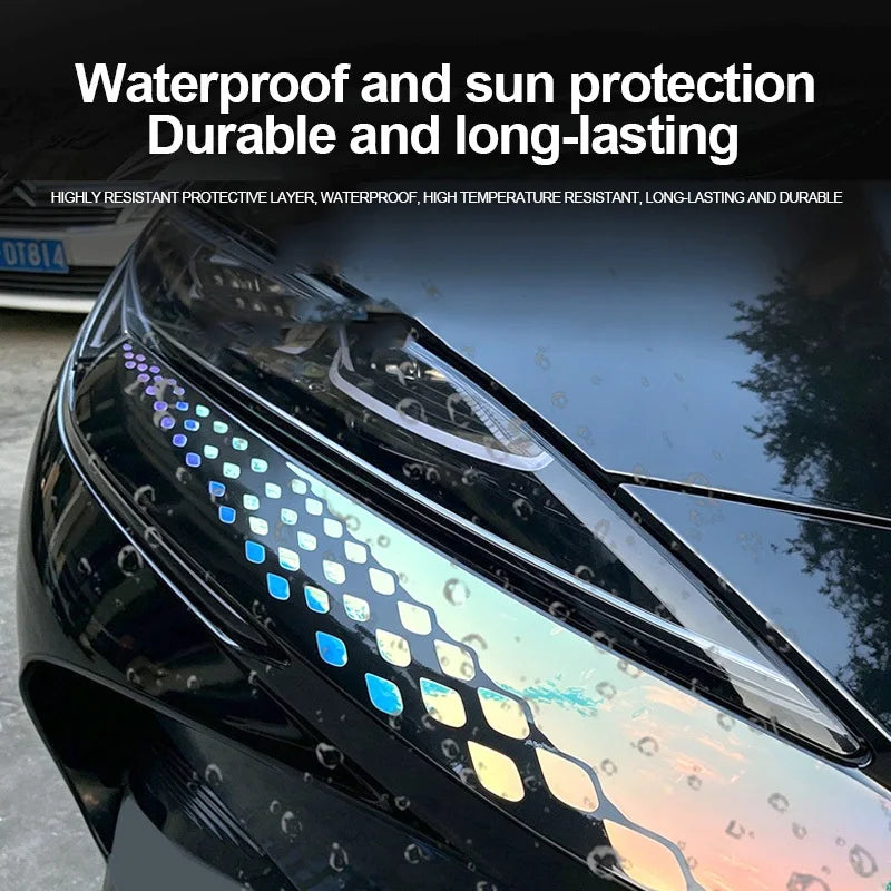 For BYD Sealion 7 2024-2026 Headlight Color Changing Laser Film