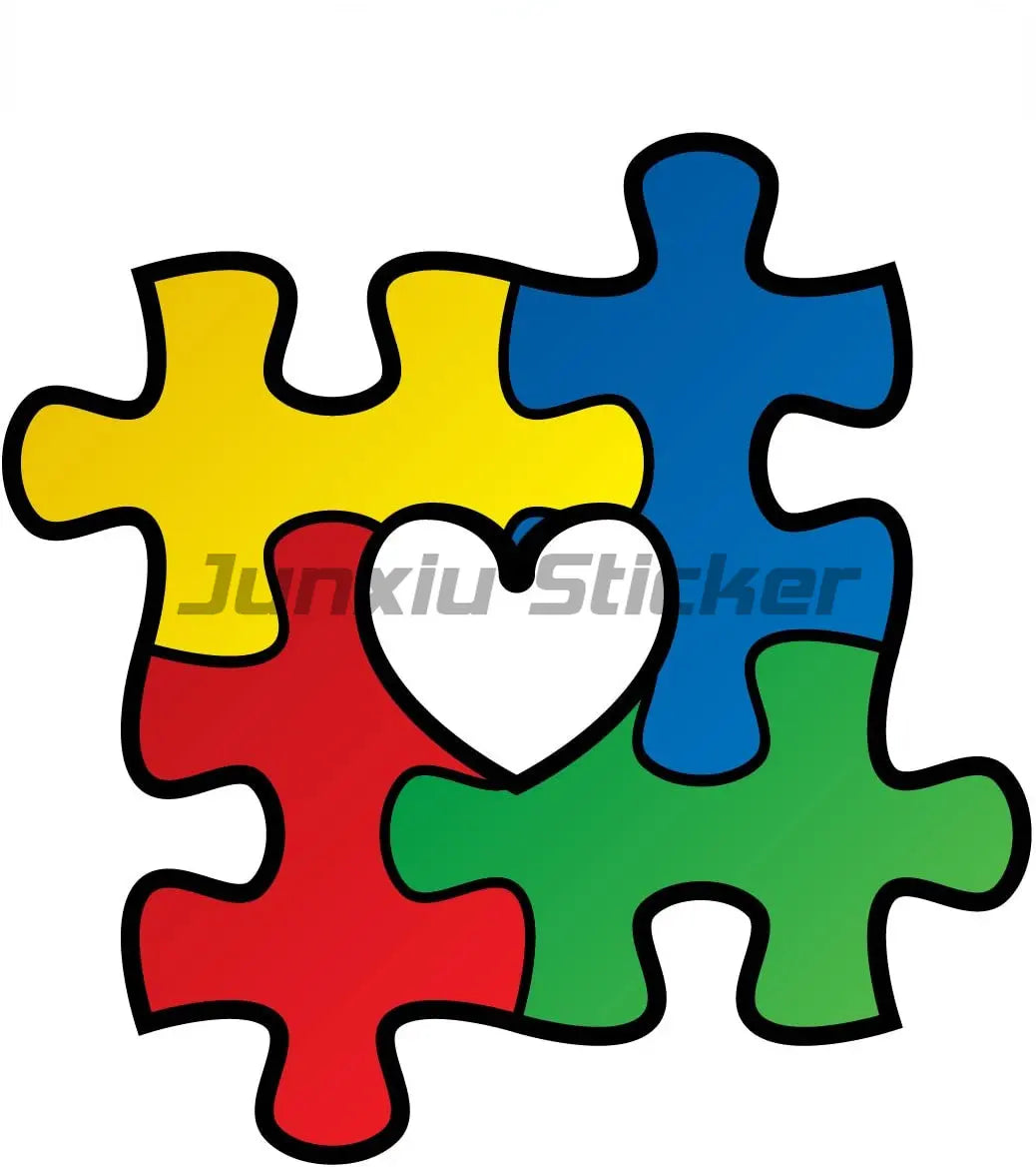 Children Adults Autism Awareness Safety Sticker Window Decal