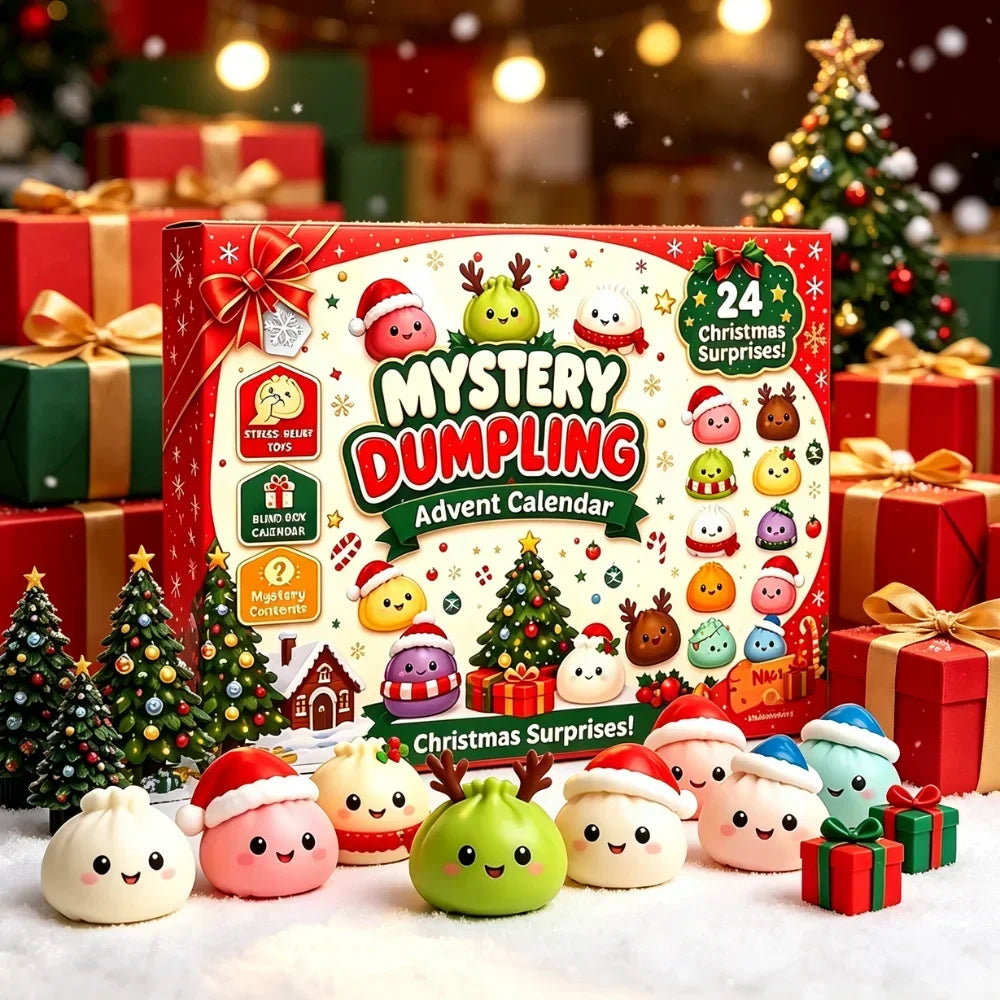 Squishy Christmas Advent Calendar 24 Days Countdown Surprise Box