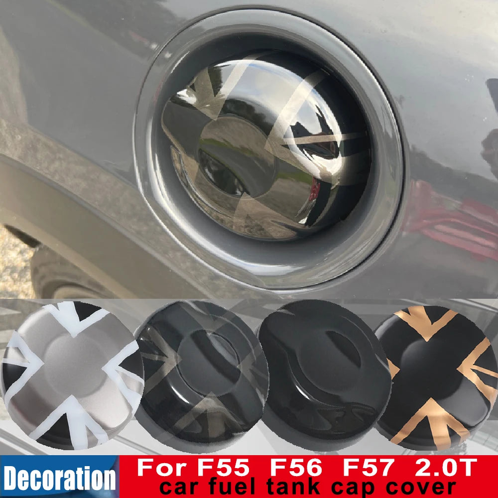 For MINI Cooper S Jcw F55 Black Flag Brand Fuel Tank Cover F56