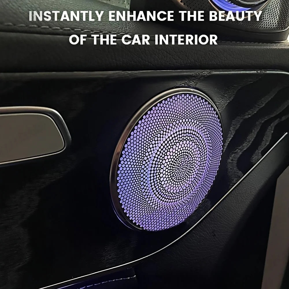 For Mercedes Benz W205 X253 W213 Door Luminou Speaker Cover W238