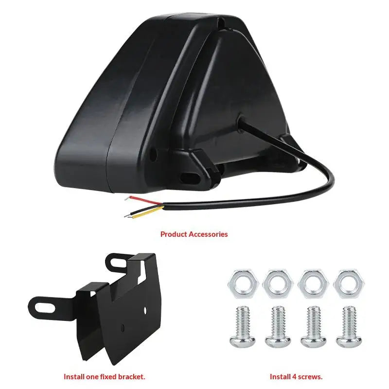Brake Signal Triangle Sporty 12LED Rear Fog Tail Third