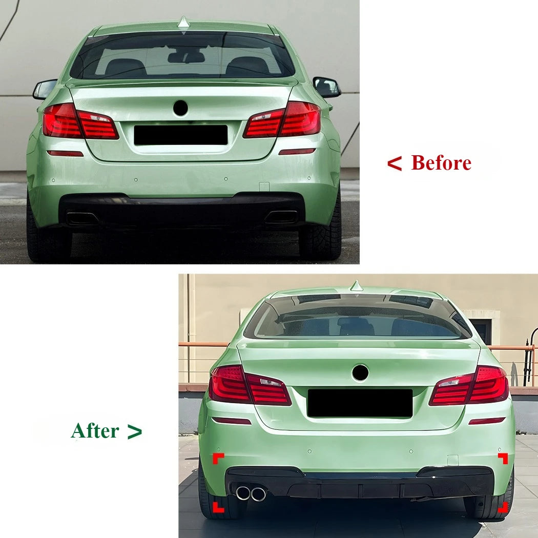 For BMW 5 Series F10 F11 2011-2017 M Sport Rear Bumper Lip