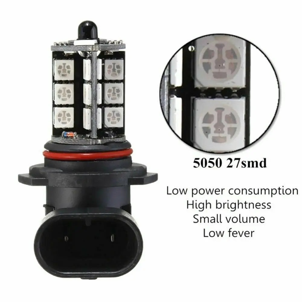 For Fog Light Driving Lamp 27SMD 16color RGB H11 H8 H9 Bulbs