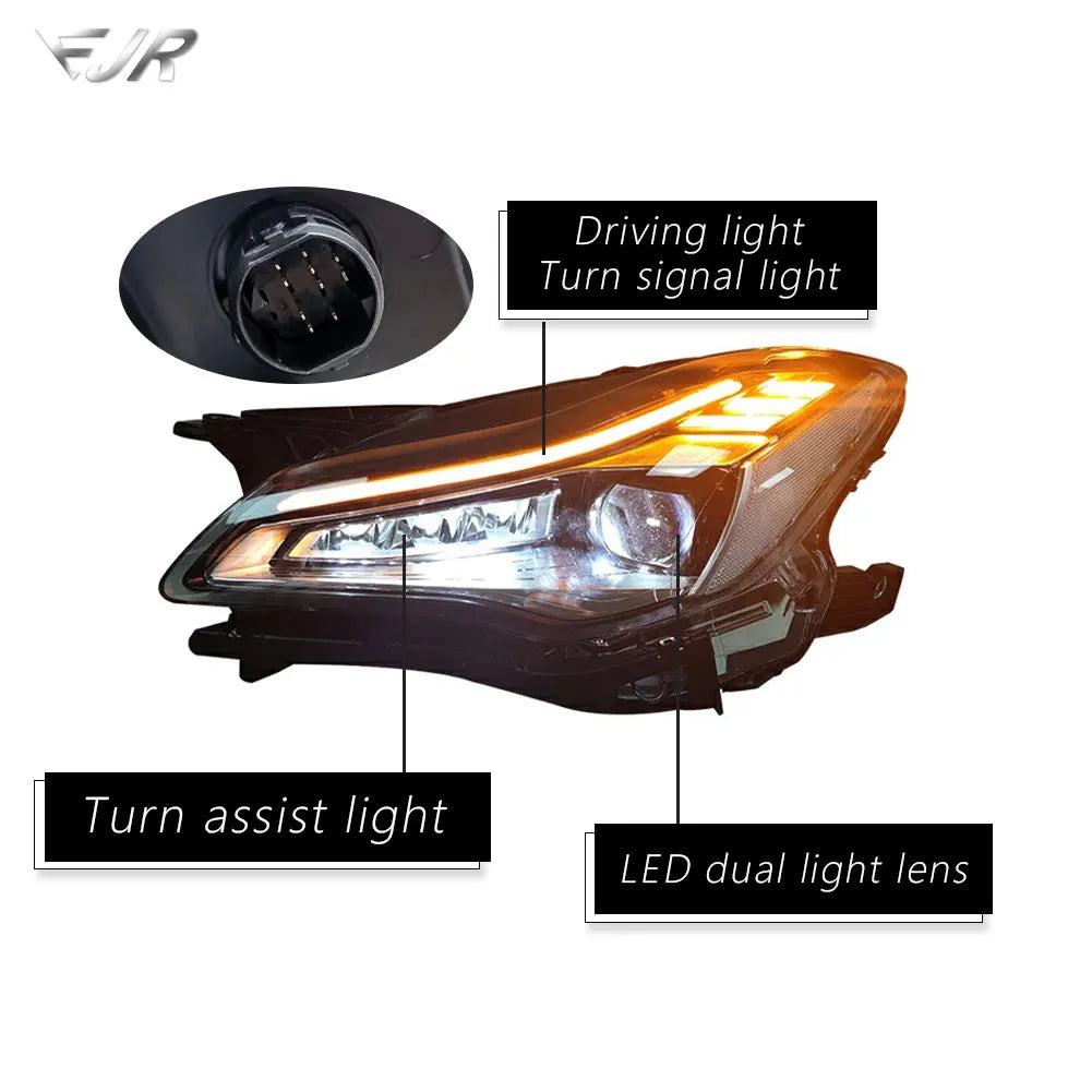 For Maserati Quattroporte 2014-2017 Upgrade Plug Ejr Headlights