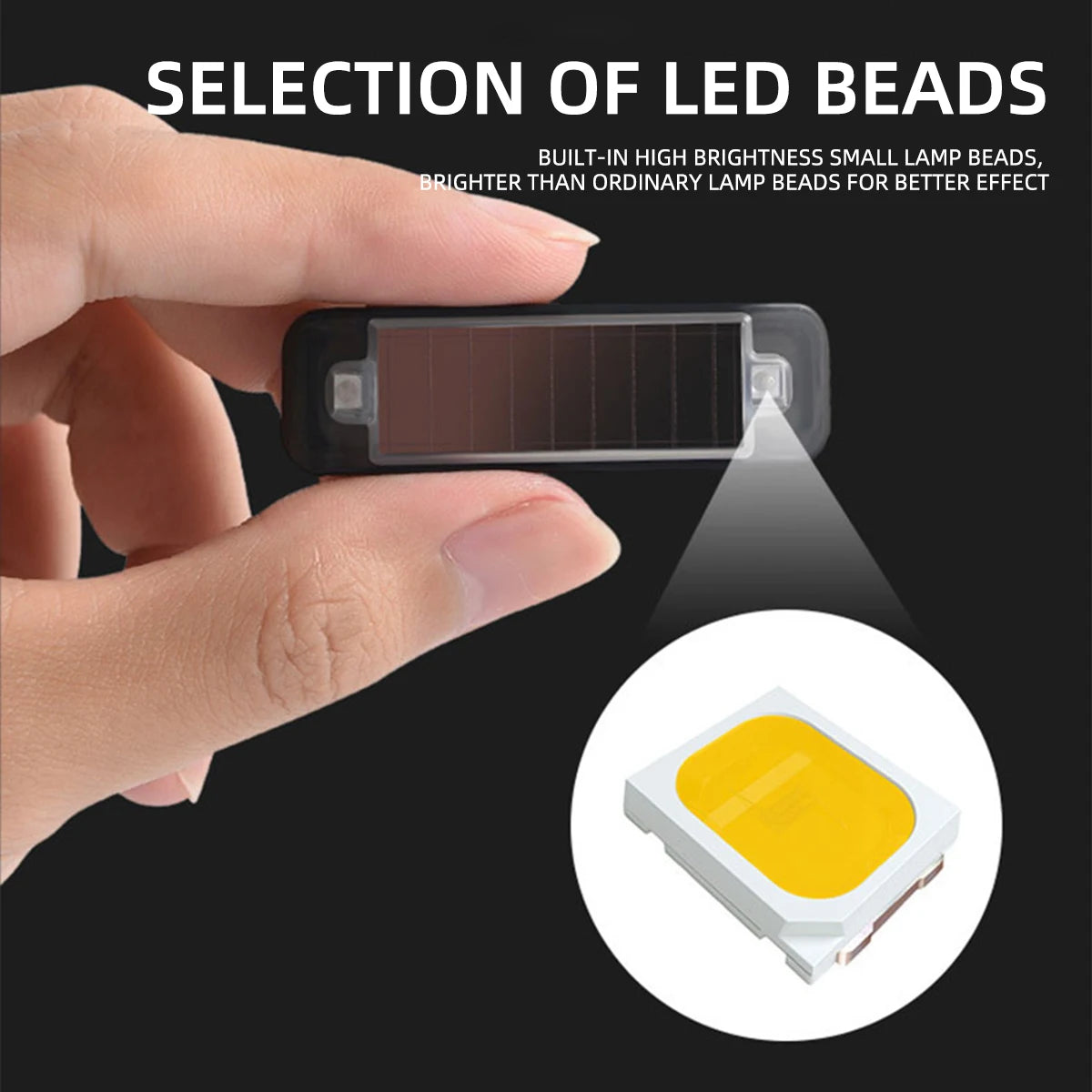 Solar Power anti-theft Alarm Strobe Warning Motorcycle Wireless