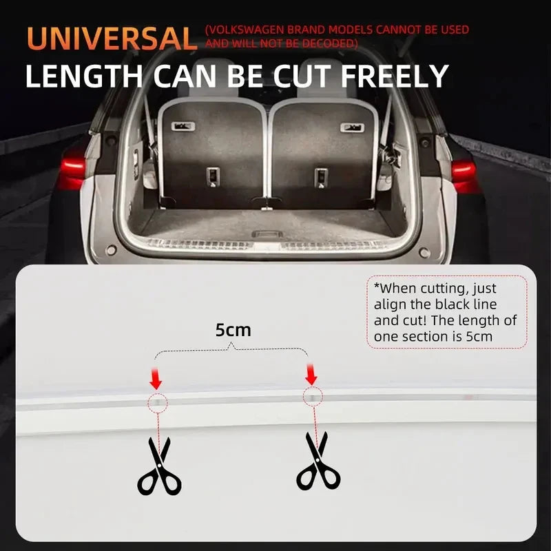 Brightness Trunk Lighting Ambient Interior Wiring Automatic