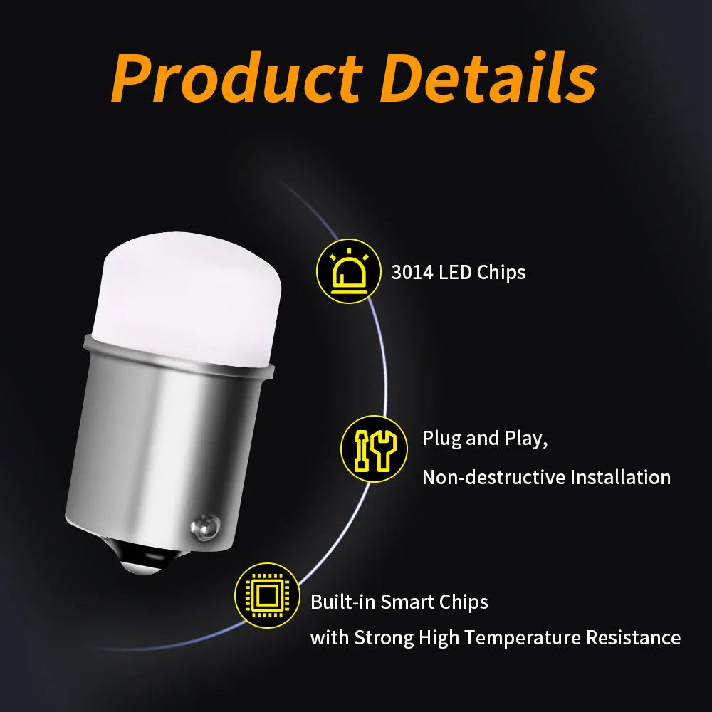 P21 5W bay15d 1157 P21W ba15s 1156 Bulb 12V