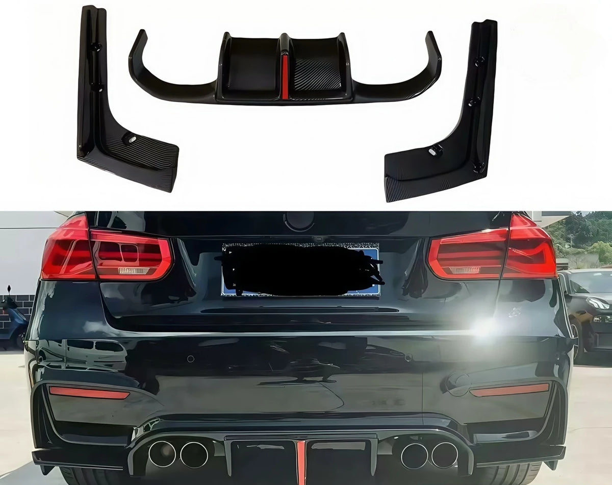 For BMW 3 Series F30 F35 2012-2019 Modified M3 Rear Bumper