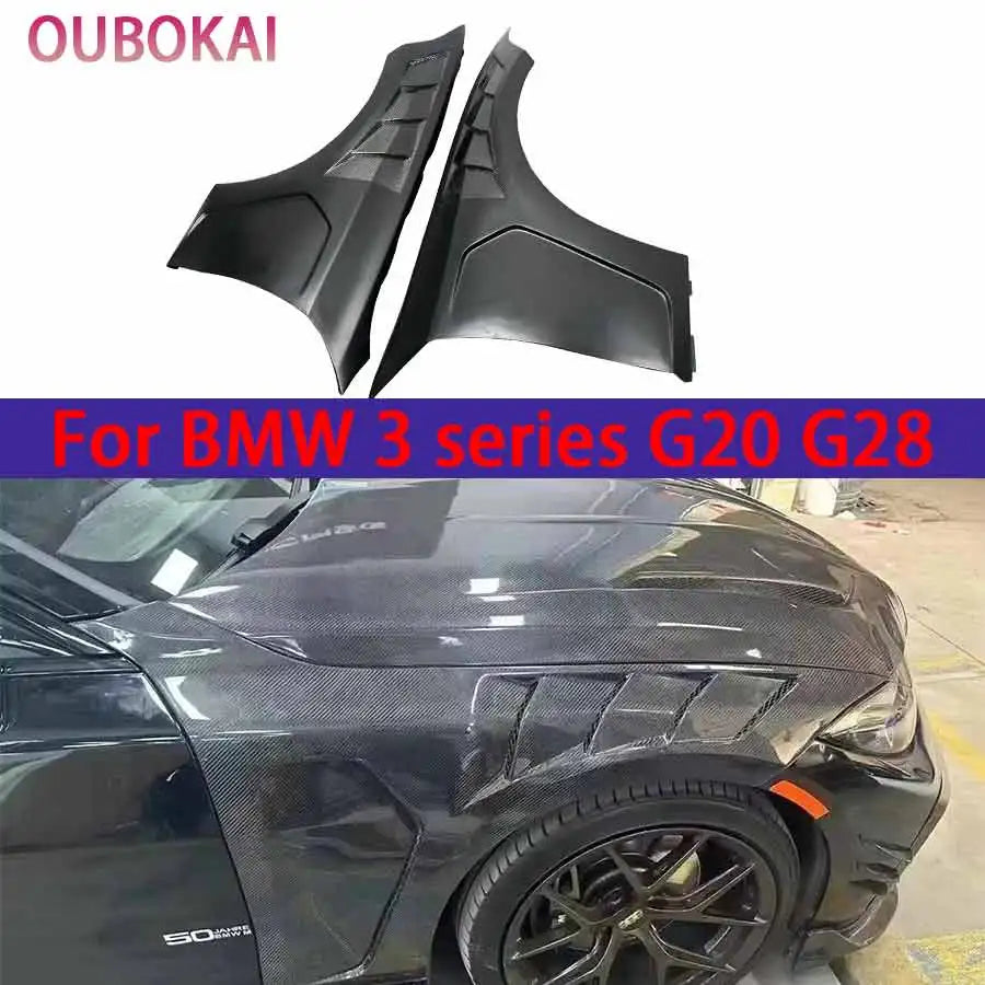For BMW 3 Series G20 G28 Carbon Fiber Fender Bumper Retrofit