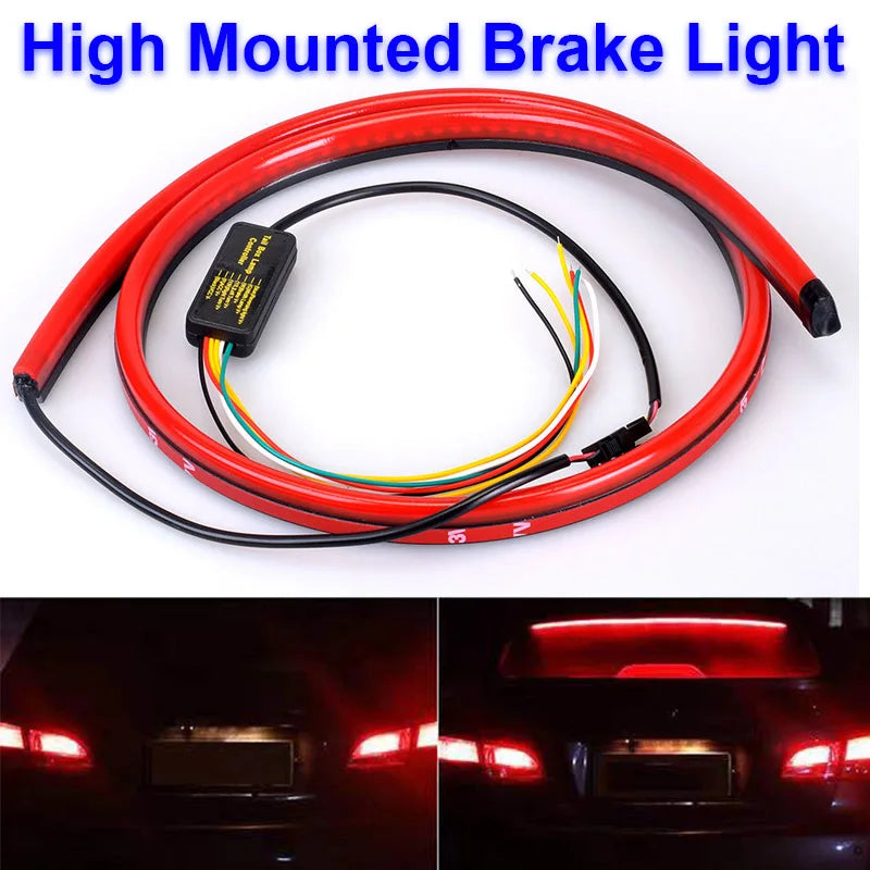 12V Flexible Strip multi-mode Rear Tail Warning Turn Signal