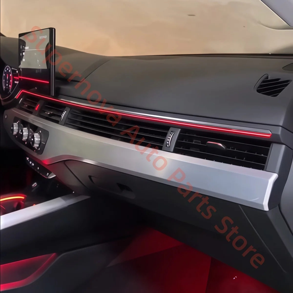 For Audi A5 A4 2017+ Ambient Interior Lighting Upgrade Trim